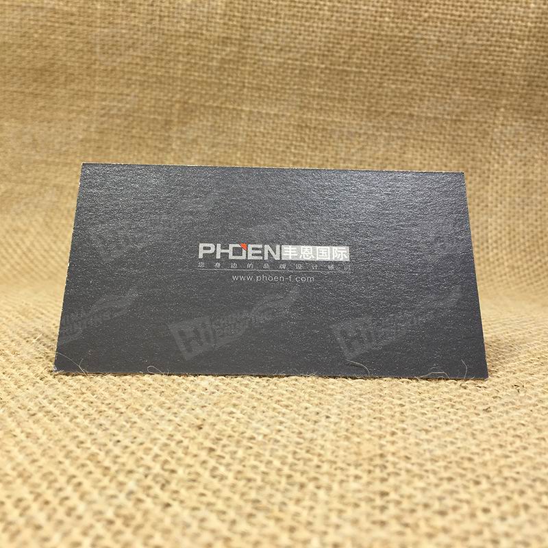 425g Cotton Paper With Grey Ink Printing For Design Company